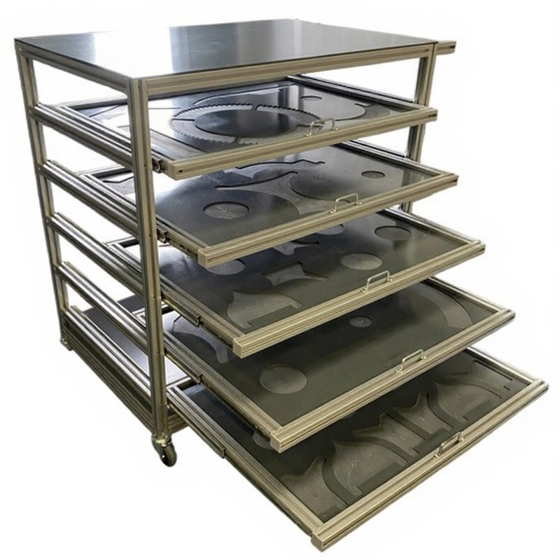 Chariot de rangement - Hérouville Saint Clair - manutention de tuyauterie dans le Calvados Chariot de rangement - Hérouville Saint Clair