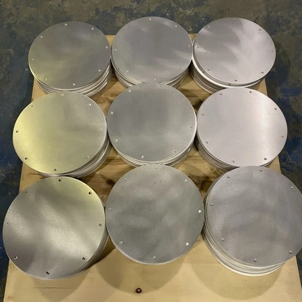 Disque aluminium - manutention de tuyauterie dans le Calvados Disque aluminium